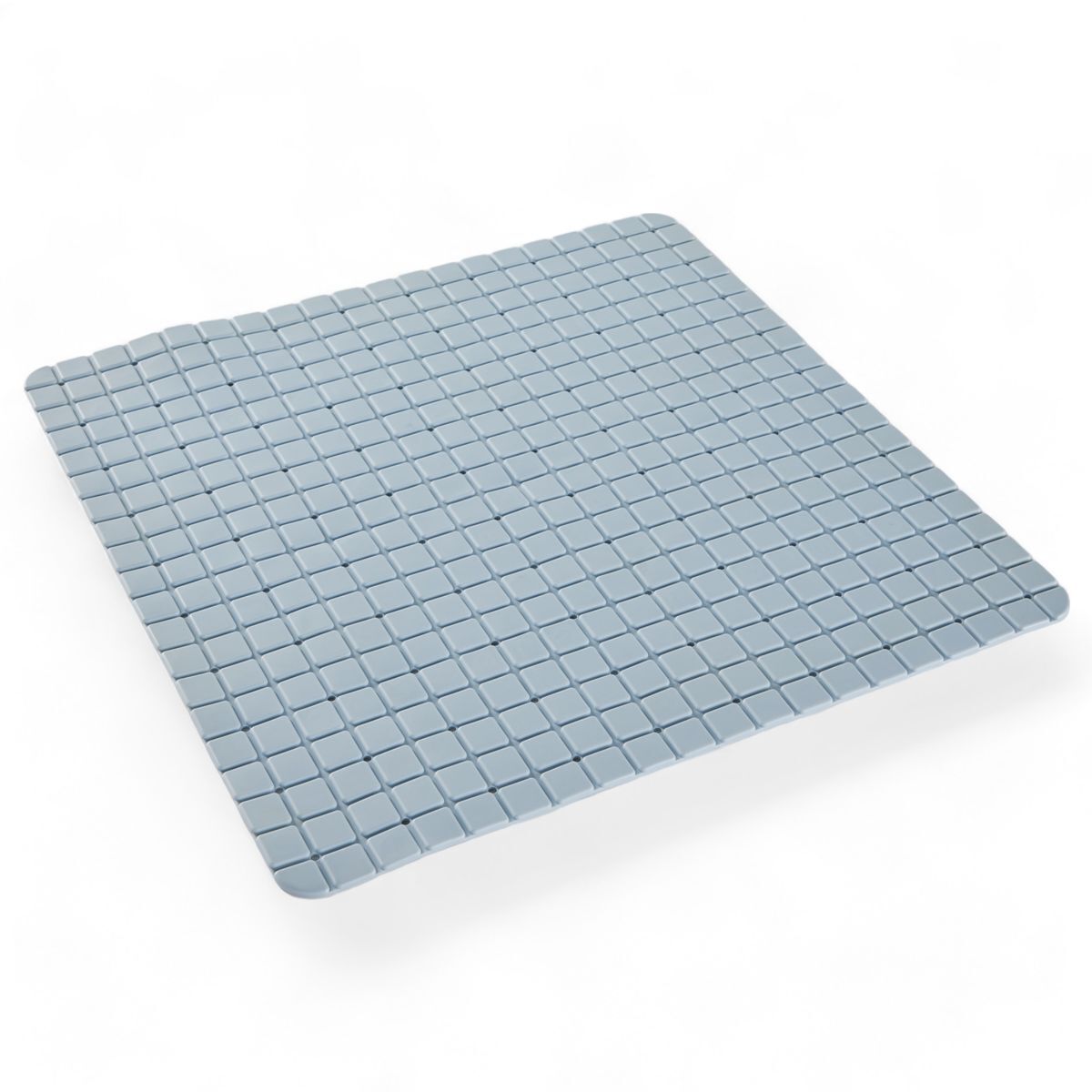 Alfombra baño pvc 50x50cm color azul
