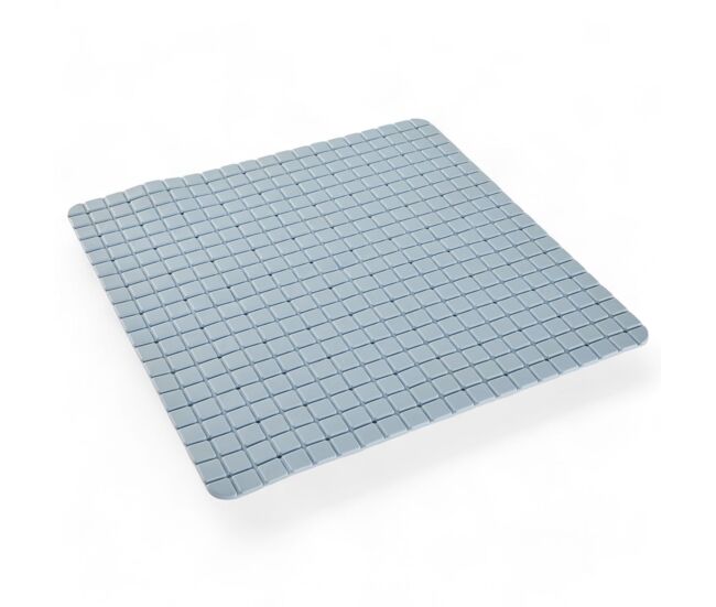 Alfombra baño pvc 50x50cm color azul