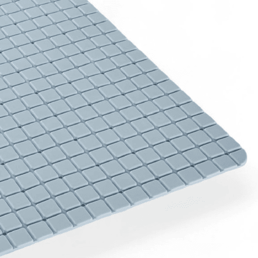 Tapete de banho PVC 50x50cm azul