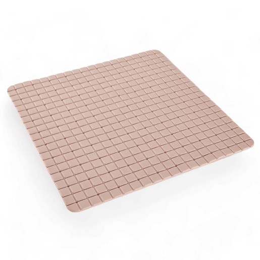 Tapete de banho PVC 50x50cm rosa