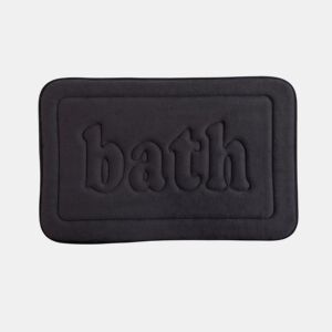 Tapete de banho BATH 40x60cm preto