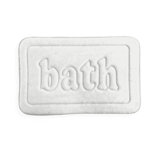 Tapete de banho BATH 40x60cm branco