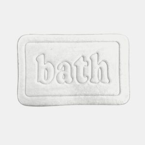 Tapete de banho BATH 40x60cm branco