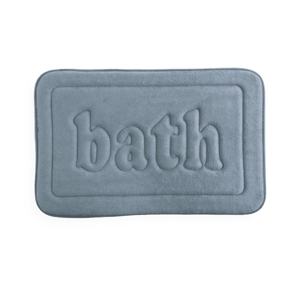Alfombra baño bath 40x60cm color azul