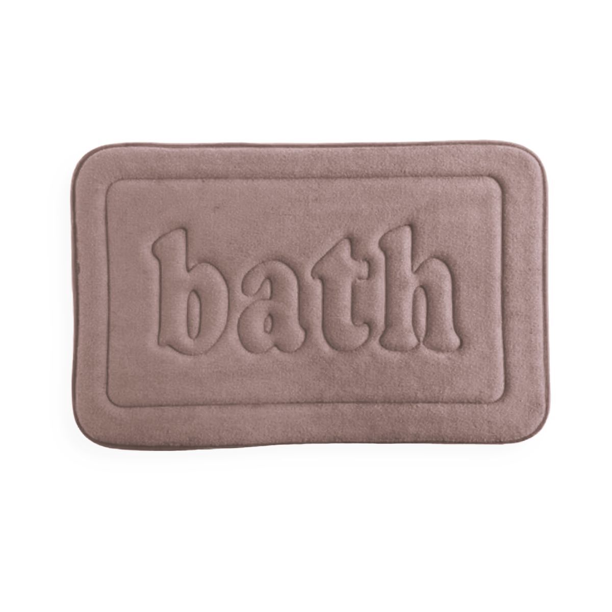 Alfombra baño bath 40x60cm color rosa