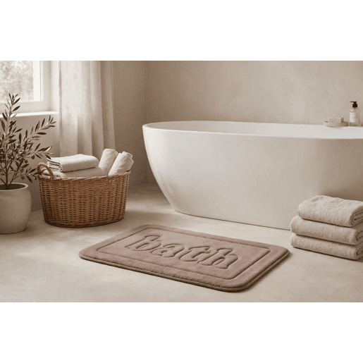 Tapete de banho BATH 40x60cm rosa