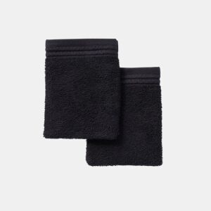 Conjunto de 2 luvas BAÑO em algodão preto