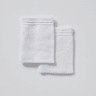 Conjunto de 2 luvas BAÑO em algodão branco