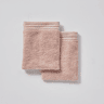 Conjunto de 2 luvas BAÑO em algodão rosa