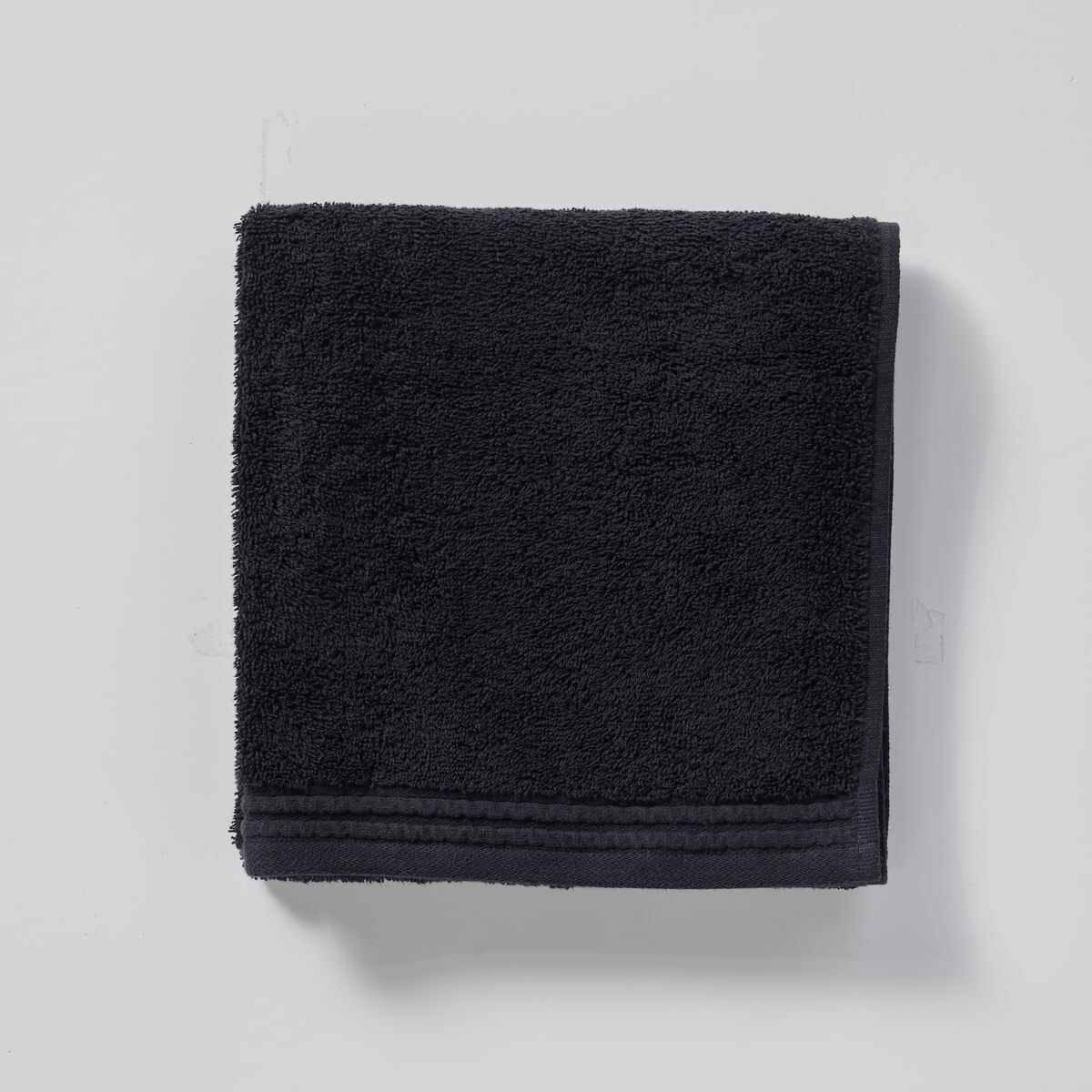 Toalla algodón cotton 50x80cm color negro