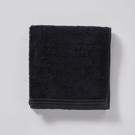 Toalha de algodão COTTON 50x80cm preto Toalha de algodão COTTON 50x80cm preto