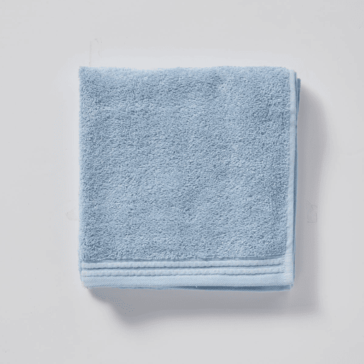 Toalha de algodão COTTON 50x80cm azul Toalha de algodão COTTON 50x80cm azul
