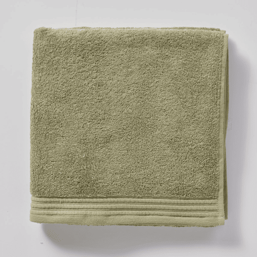 Toalha de algodão COTTON 65x130cm verde Toalha de algodão COTTON 65x130cm verde