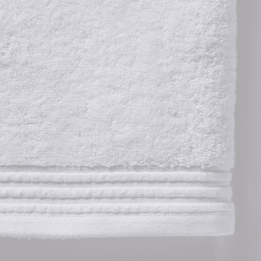 Toalha de algodão COTTON 65x130cm branco