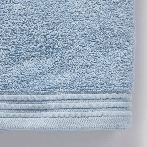 Toalha de algodão COTTON 65x130cm azul Toalha de algodão COTTON 65x130cm azul