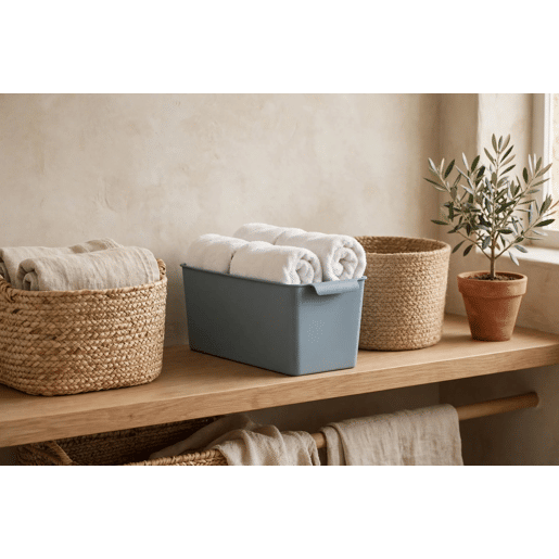 Caixa STORAGE 13,5x28x12,5cm azul