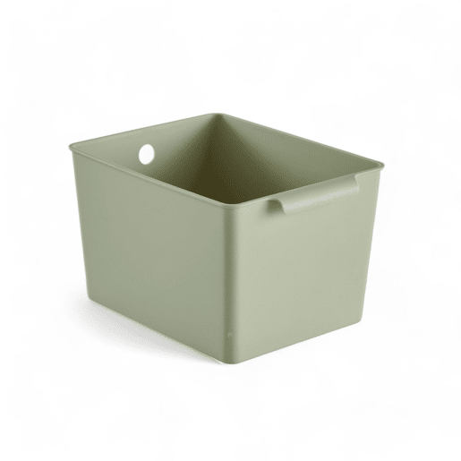 Caixa STORAGE 19x25x15cm cor verde Caixa STORAGE 19x25x15cm cor verde
