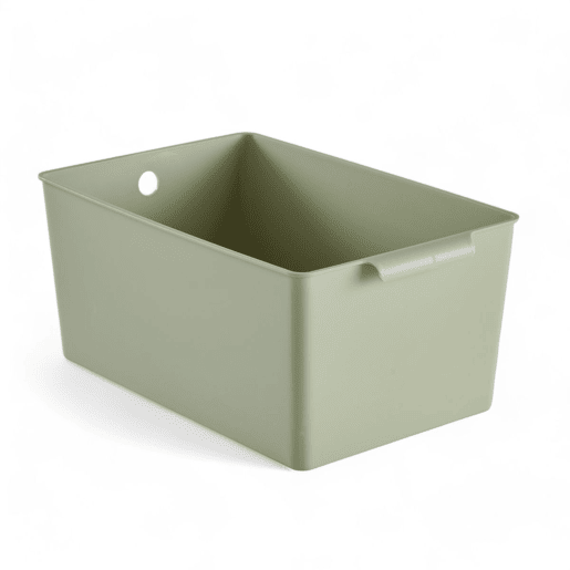 Caixa STORAGE 22,5x34x15cm verde Caixa STORAGE 22,5x34x15cm verde