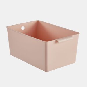 Caixa STORAGE 22,5x34x15cm cor rosa