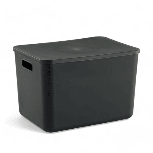Caixa STORAGE 18x26x16cm cor preto Caixa STORAGE 18x26x16cm cor preto