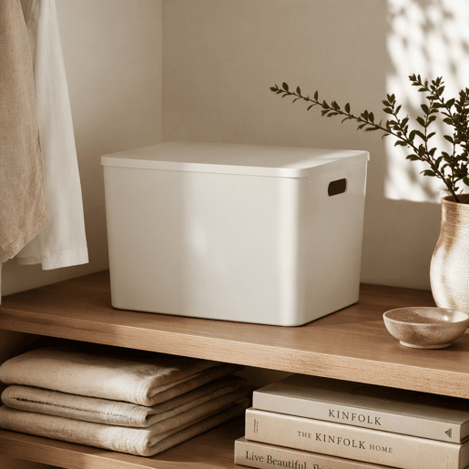 Caixa STORAGE 18x26x16cm cor branco