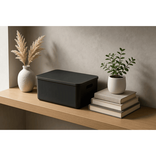 Caixa STORAGE 26x36x16cm cor preto