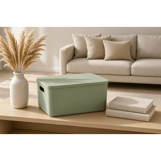 Caixa STORAGE 26x36x16cm cor verde Caixa STORAGE 26x36x16cm cor verde