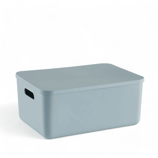 Caixa STORAGE 26x36x16cm cor azul