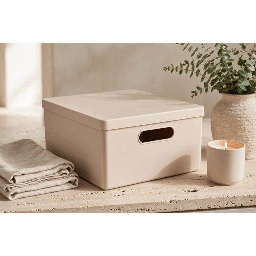 Caixa STORAGE 26x36x16cm cor rosa Caixa STORAGE 26x36x16cm cor rosa