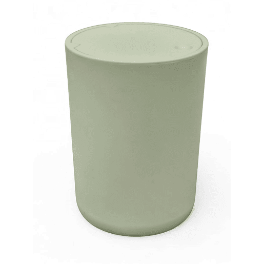 Balde do lixo BASURA 8,5 litros com tampa ABS verde