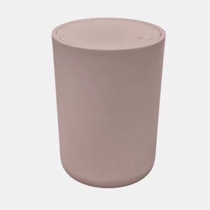 Balde do lixo BASURA 8,5 litros com tampa ABS rosa