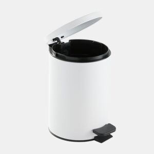 Balde do lixo BASURA 3 litros com pedal branco