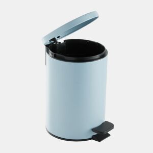 Balde do lixo BASURA 3 litros com pedal azul