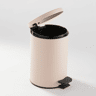 Balde do lixo BASURA 3 litros com pedal rosa