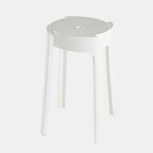 Banco APILABLE plástico 45cm branco