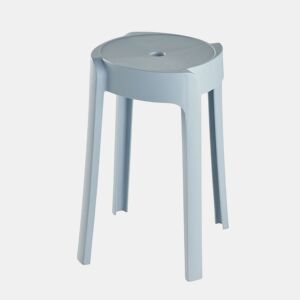 Banco APILABLE plástico 45cm azul