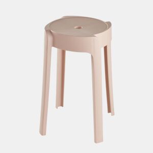 Banco APILABLE plástico 45cm rosa