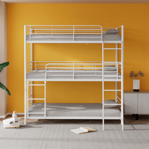 Beliche triplo THREE 90x190cm preto