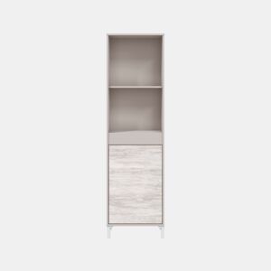 Vitrine alta VANYA bege e branco