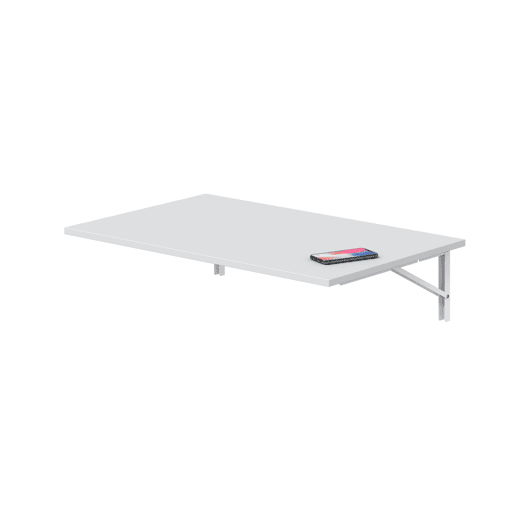 Mesa de parede rebatível ARIET 78x50cm branco