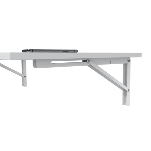 Mesa de parede rebatível ARIET 78x50cm branco