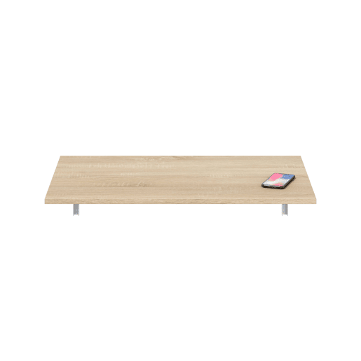 Mesa de parede rebatível ARIET 78x50cm carvalho