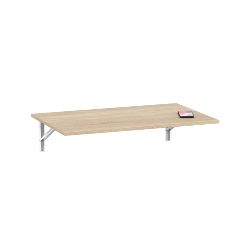 Mesa de parede rebatível ARIET 78x50cm carvalho