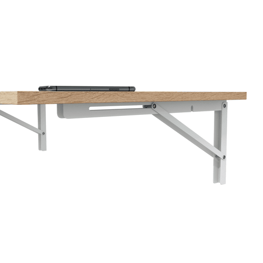 Mesa de parede rebatível ARIET 78x50cm carvalho