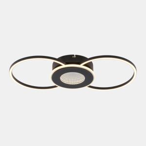 Plafon ERATO LED 20W 57cm cor preto marca CONFORAMA