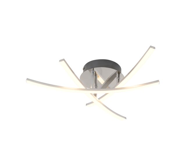Plafón cora led 18w 56cm marca conforama - conforama