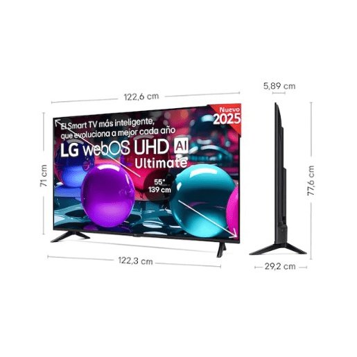 TV 55 polegadas LG 55UA73006 Smart TV 4K UHD TV 55 polegadas LG 55UA73006 Smart TV 4K UHD