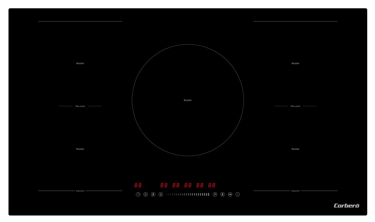 Placa de inducción CORBERÓ CCIG5F800FZ