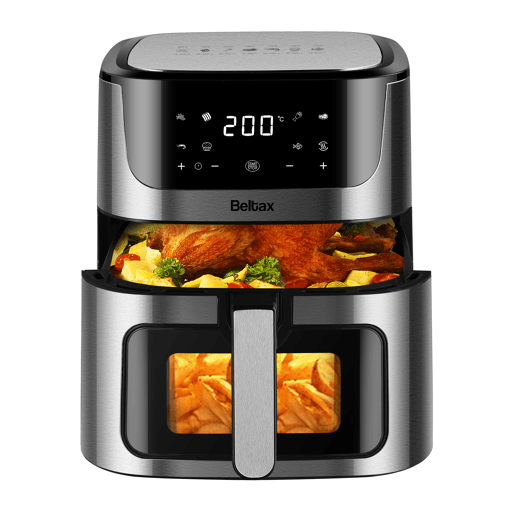 Fritadeira sem óleo BELTAX BHF5085 8 litros 1800W