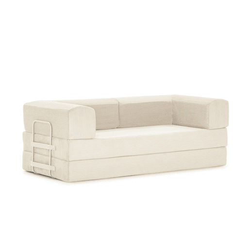 Sofá cama 3 lugares TETRIS cor bege